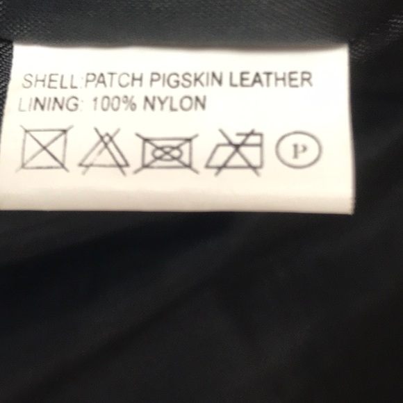 Party Gals Roberto Amee Leather Moto Jacket Medium - Picture 8 of 8